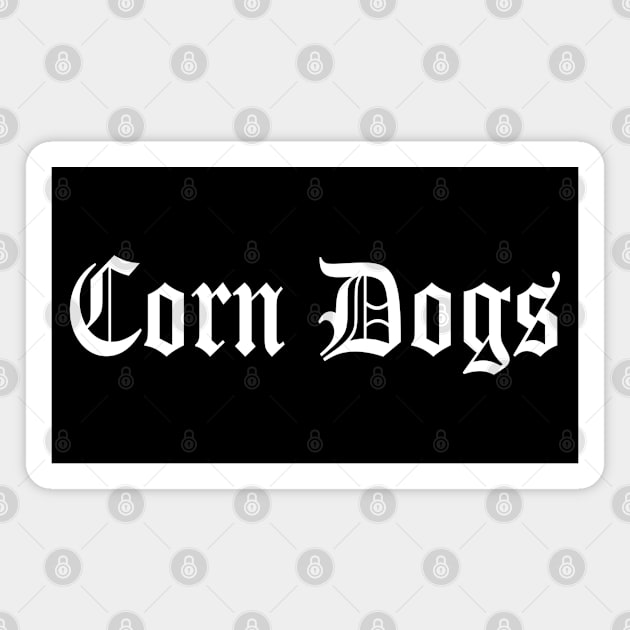 Corn Dogs Magnet by blueversion